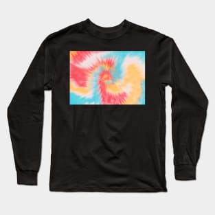Colorful Tide Dye Long Sleeve T-Shirt